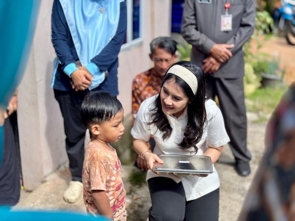 Kepri Sukses Tekan Stunting 14 Persen, Wamen Isyana Turun Bagikan MBG di Tanjungpinang